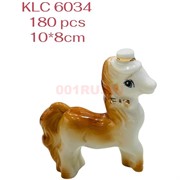 Лошадка из фарфора в шляпке (KLC-6034) символ 2026 года