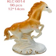 Лошадь галоп из фарфора (KLC-6014) высота 14 см символ 2026 года