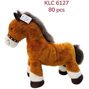 Лошадка 37 см символ 2026 года (KLC-6127) мягкая игрушка 2 шт/упаковка