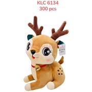 Игрушка мягкая Олень (KLC-6134) высота 26 см 6 шт/упаковка