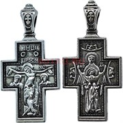 Крестик металлический 3,8 см высота цвет металл 500 шт/упаковка