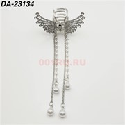 Краб металлический (DA-23134) бабочка цвет металл с фурнитурой 12 шт/упаковка