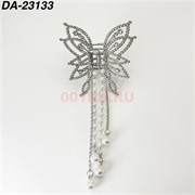 Краб металлический (DA-23133) бабочка цвет металл с фурнитурой 12 шт/упаковка Краб металлический (DA-23133) бабочка цвет металл с фурнитурой 12 шт/упаковка