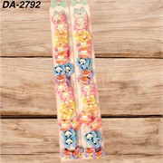 Резинки детские (DA-2792) для волос «котики мишки панды» 100 пар/упаковка Резинки детские (DA-2792) для волос «котики мишки панды» 100 пар/упаковка