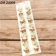 Резинки детские (DA-23305) для волос «мишки» 100 пар/упаковка Резинки детские (DA-23305) для волос «мишки» 100 пар/упаковка