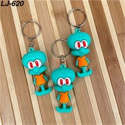 Брелок резиновый (LJ-620) Сквидвард из Спанч Боб 100 шт/упаковка