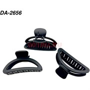 Краб для волос черный (DA-2656) пластмассовый 12 шт/упаковка Краб для волос черный (DA-2656) пластмассовый 12 шт/упаковка