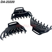 Краб для волос черный (DA-23220) пластмассовый 12 шт/упаковка Краб для волос черный (DA-23220) пластмассовый 12 шт/упаковка