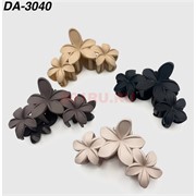 Краб для волос (DA-3040) цветок пластмассовый 12 шт/упаковка Краб для волос (DA-3040) цветок пластмассовый 12 шт/упаковка
