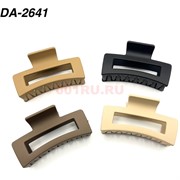 Краб для волос (DA-2641) пластмассовый цветной 12 шт/упаковка Краб для волос (DA-2641) пластмассовый цветной 12 шт/упаковка