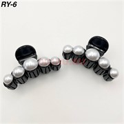 Краб жемчужный 8 см (RY-6) для волос 12 шт/упаковка Краб жемчужный 8 см (RY-6) для волос 12 шт/упаковка