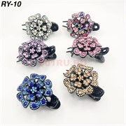 Заколка для волос (RY-10) цветок 12 шт/упаковка