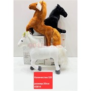 Игрушка Лошадь музыкальная 30 см 4 шт/упаковка (3614)