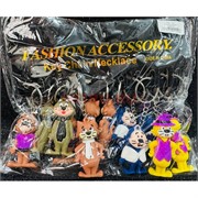 Брелок резиновый большой (KY-4009) котики 12 шт/упаковка Брелок резиновый большой (KY-4009) котики 12 шт/упаковка