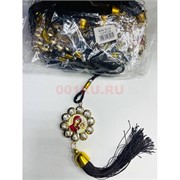 Амулет православный (KN-E34) со стразами и черными нитками 12 шт/упаковка Амулет православный (KN-E34) со стразами и черными нитками 12 шт/упаковка