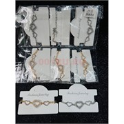 Браслет на ногу (BR-5025) металлический 12 шт/упаковка Браслет на ногу (BR-5025) металлический 12 шт/упаковка