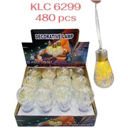 Светильник лампа (KLC-6299) новогодняя 12 шт/упаковка