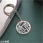 Брелок металлический «морские обитатели» 12 шт/упаковка