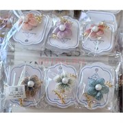 Брошь со стразами (BP-1170) цветы 12 шт/упаковка