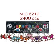 Брелок пластмассовый (KLC-6212) лошадка-качалка 120 шт/блок