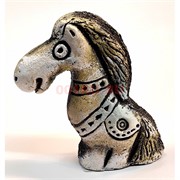 Лошадка из шамота (03) символ 2026 года 11x10 см