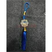 Подвеска мусульманская (HR-B101) с луной синяя 12 шт/упаковка