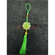 Подвеска мусульманская (HR-B104) зеленая в виде цветка 12 шт/упаковка