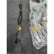 Четки мусульманские (HR-B102) черные с луной 12 шт/упаковка