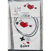 Парные браслеты (BR-2752) четырехлистник 12 пар/упаковка