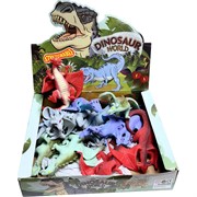 Игрушка резиновая Драконы цвета в ассортименте 12 шт/упаковка