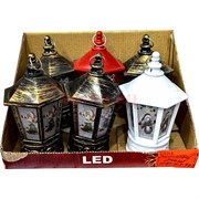 Светильник в виде фонаря (KLC-5174) пластмассовый 6 шт/упаковка