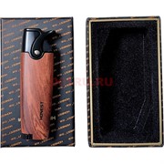 Зажигалка газовая Honest турбо под дерево (810-1)