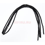 Желтый обсидиан 4 мм натуральный минерал нитка 70-75 бусин