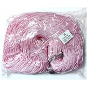 Нитка 1 мм из греческого шелка 400-500 м цвет розовый 500 гр (Color 13#)