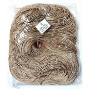 Нитка 1 мм из греческого шелка 400-500 м цвет бежевый 500 гр (Color 40#)