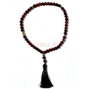 Четки 50 бусин 10 мм из коричневого агата