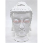 Статуэтка Голова Будды цвет белый 18 см высота