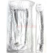 Браслет мужской 23 см (BR-577) металлический 12 мм ширина 12 шт/упаковка