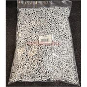 Буквы для браслетов (HR-752C) белый цвет 500гр