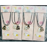 Подвески парные (BS-B56) Котики черные и белые 12 пар/упаковка