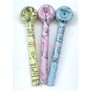 Трубка курительная стеклянная «ложка конспект» 13 см длина 30 мм диаметр