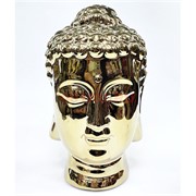 Статуэтка Голова Будды цвет золото 18 см высота