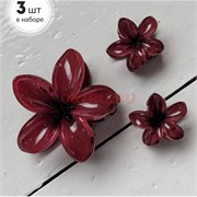 Набор крабов Цветок 2 размера 3 шт 12 наборов/упаковка