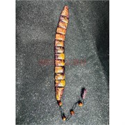 Четки перекидные (CH-2364) с прожилками под камень желто-фиолетовые 12 шт/упаковка