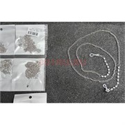 Цепочка для очков (B-85) цвет металл 12 шт/упаковка