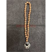 Подвеска (четки) Паук светло-коричневые бусины 12 шт/упаковка (B-112)