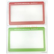 Лупа малая "кредитка" (цвета в ассортименте)