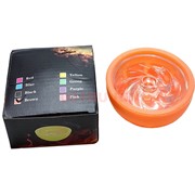 Чашка для кальяна «полусфера» стекло силикон цвета в ассортименте