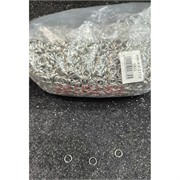 Фурнитура колечки для брелков цепочек (KY-2772) металлическая 1 кг