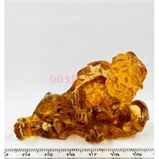 Ангелочек лежит из янтаря 7 см